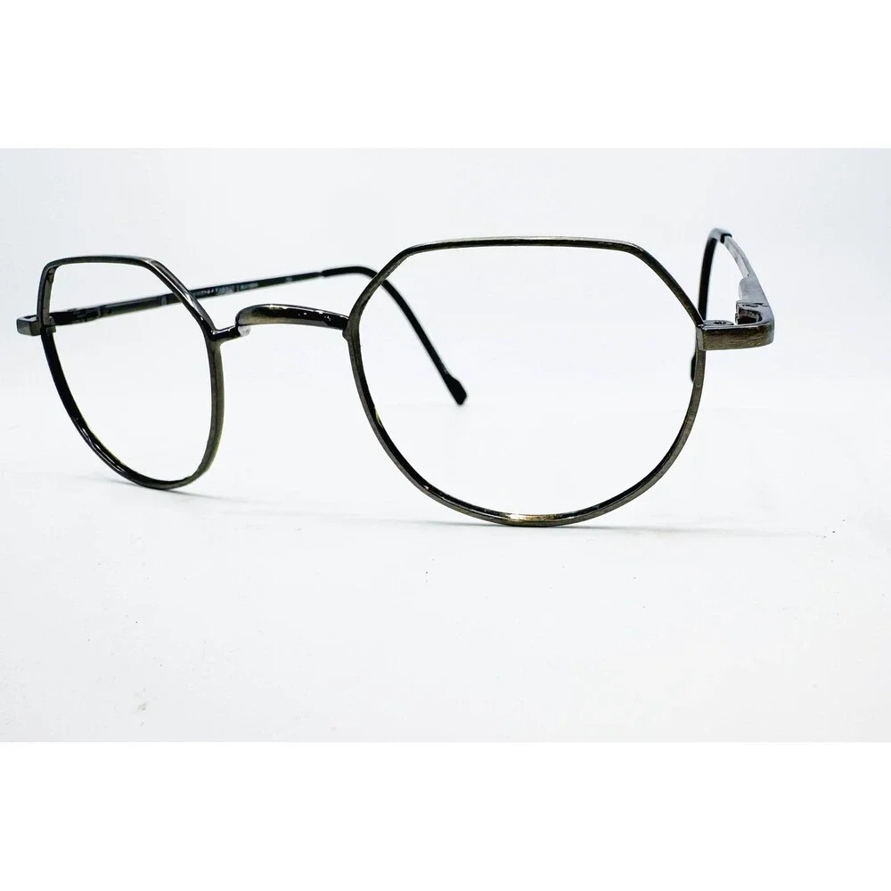 Scott Harris Eyeglasses Mens Black SH-VIN-56 Geometric Europa 44-23-143